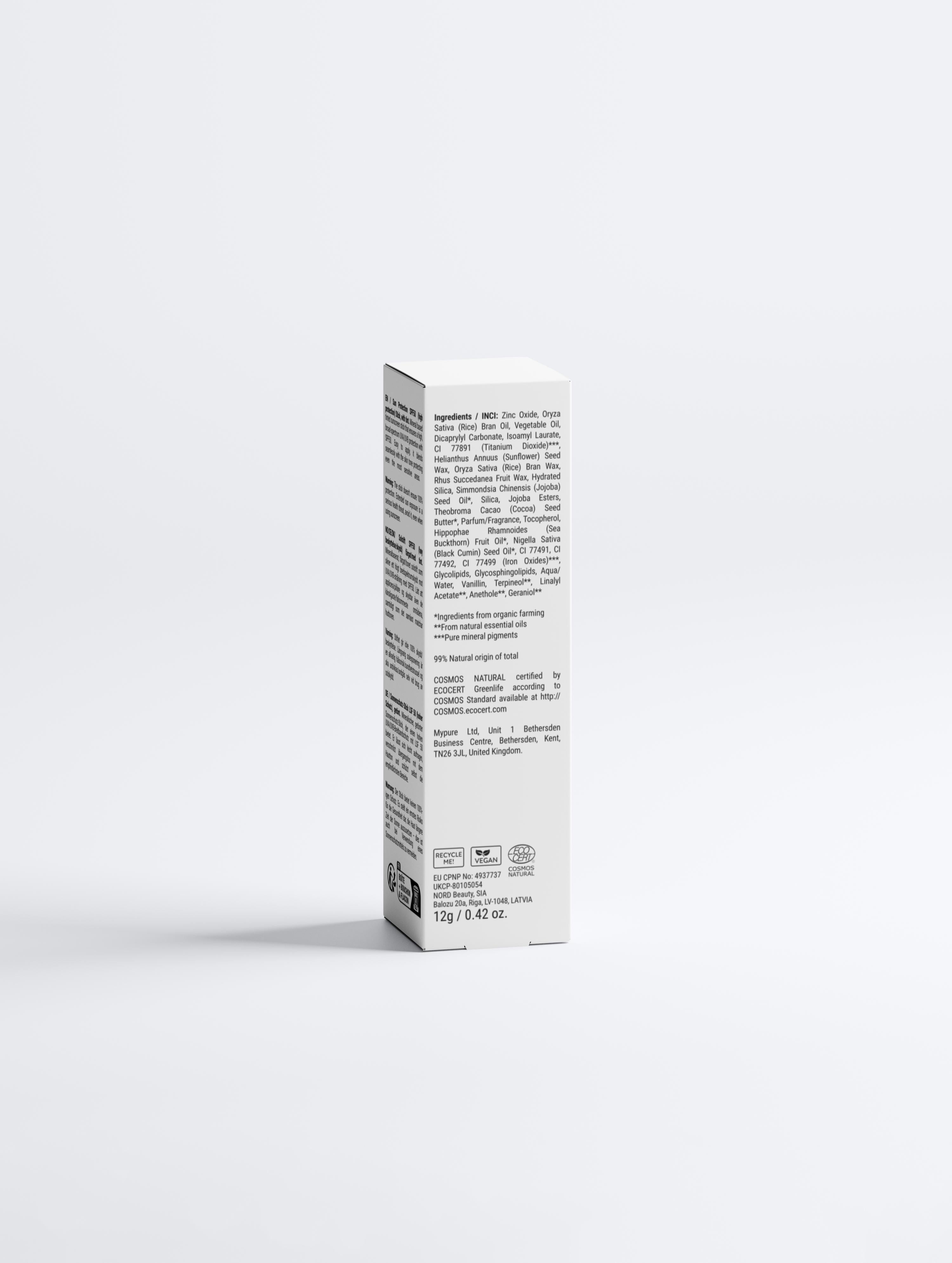 Sun Protection SPF50 Stick, with tint