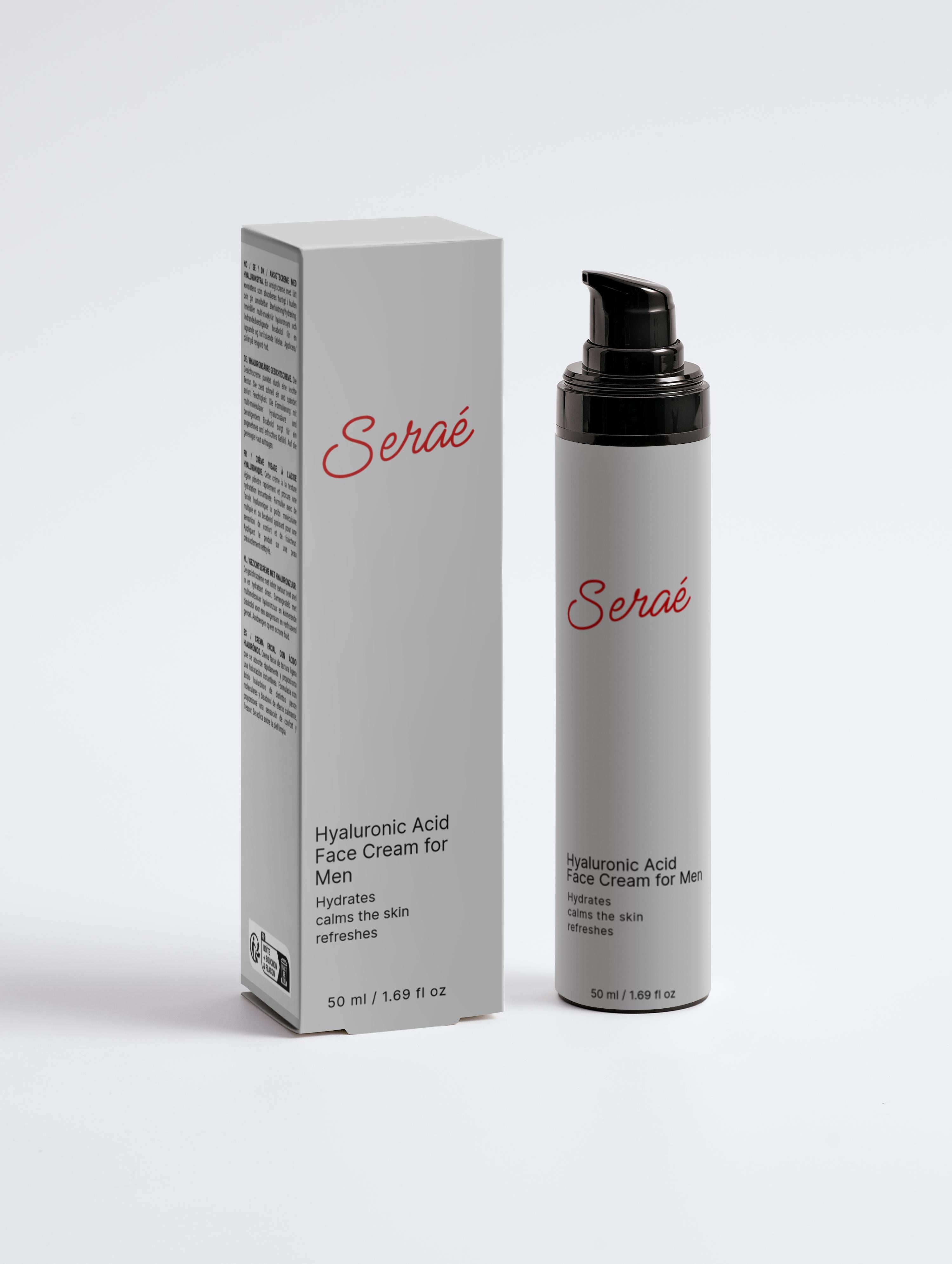 Hyaluronic Acid Face Cream for Men