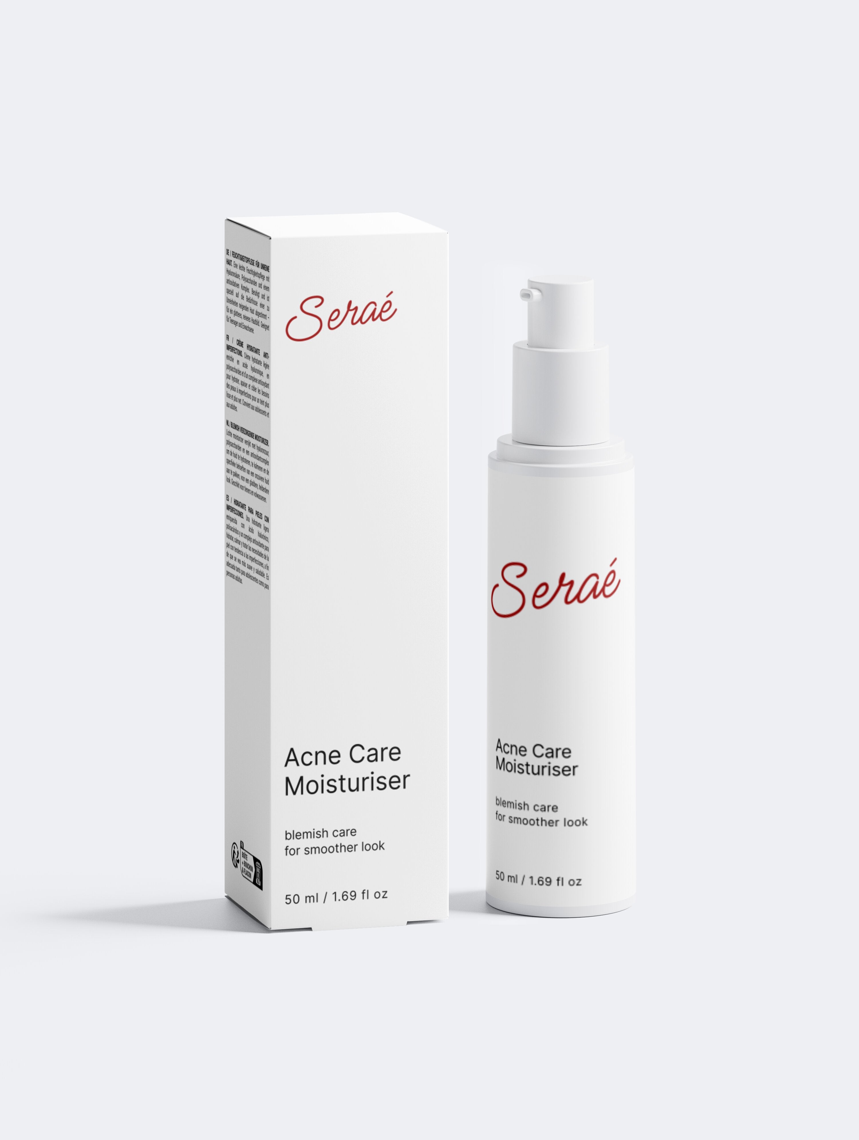 The Clarifying Seal — lightweight moisturiser for acne-prone skin by Seraé Studio
