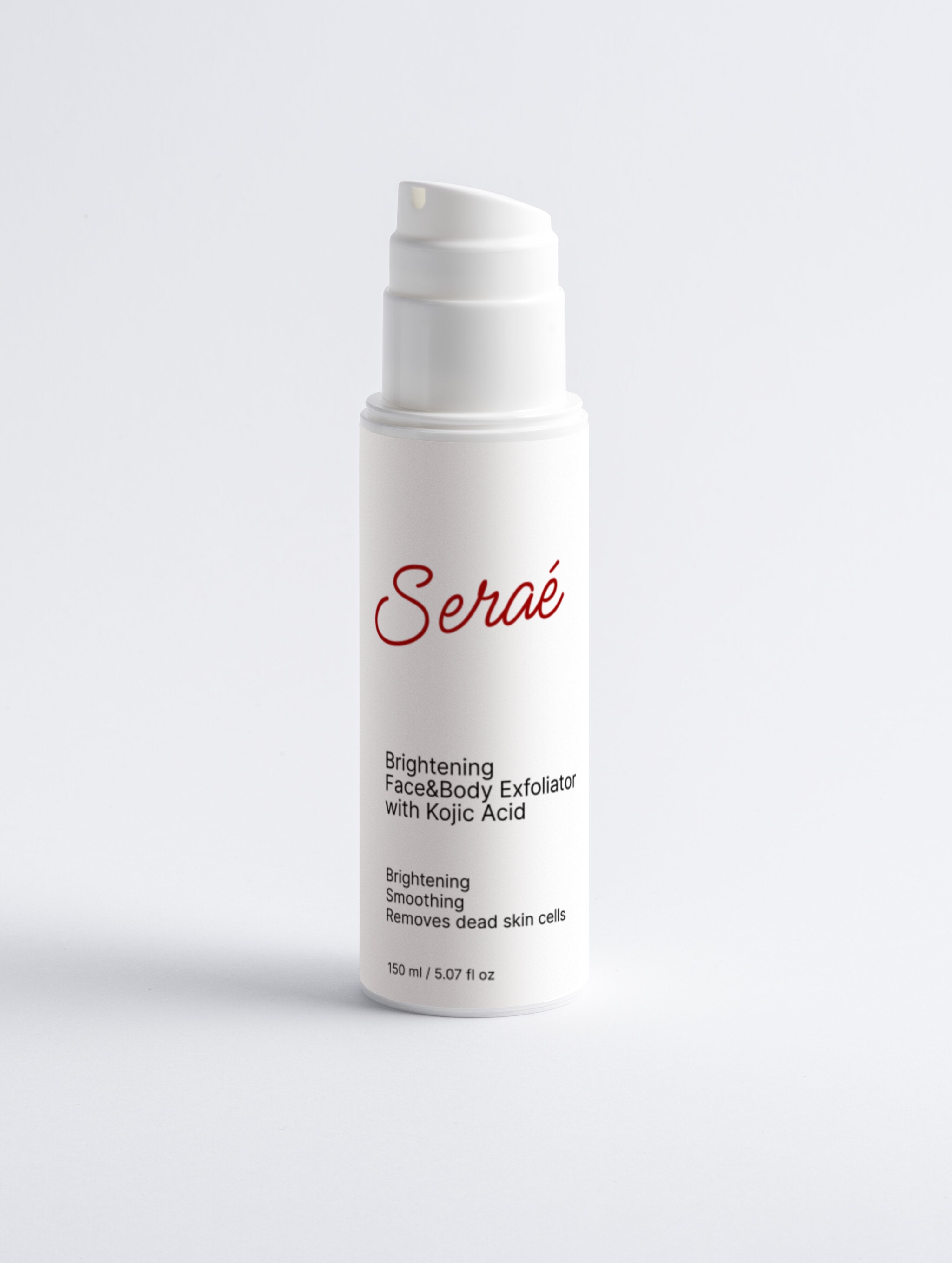 Brightening Face & Body Exfoliator with Kojic Acid